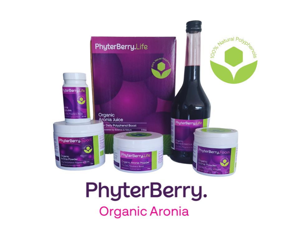 PhyterBerry_Aronia_Products full of natural polyphenols from organic aronia berries